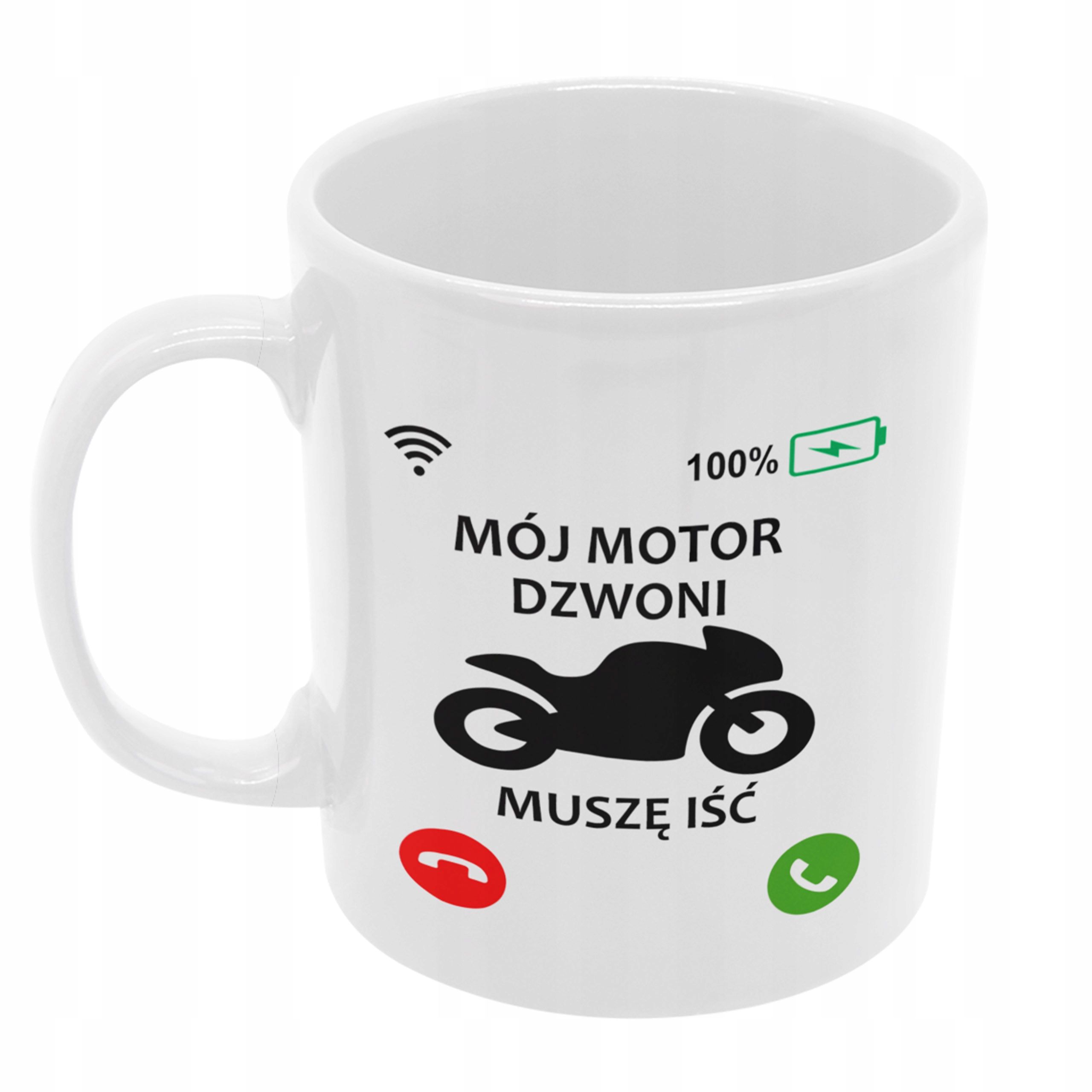 

Kubek Motocyklisty motor motorem święta