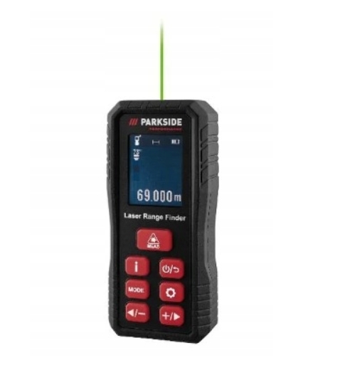 Dalmierz Laserowy Parkside Plemp 75 A1 Etui