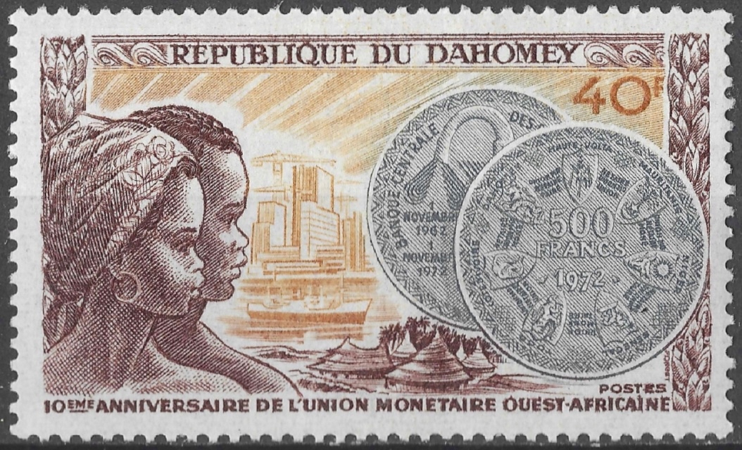Dahomej - różne** (1972) SW 508