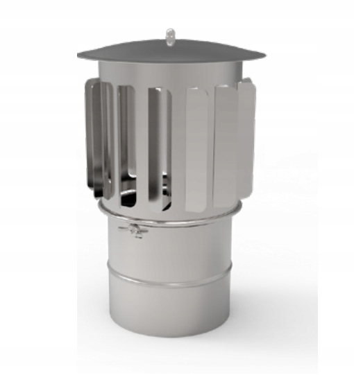 Swr Turbomax 2 fi 140 0,5 mm trubkový rotační nástavec pozink komín