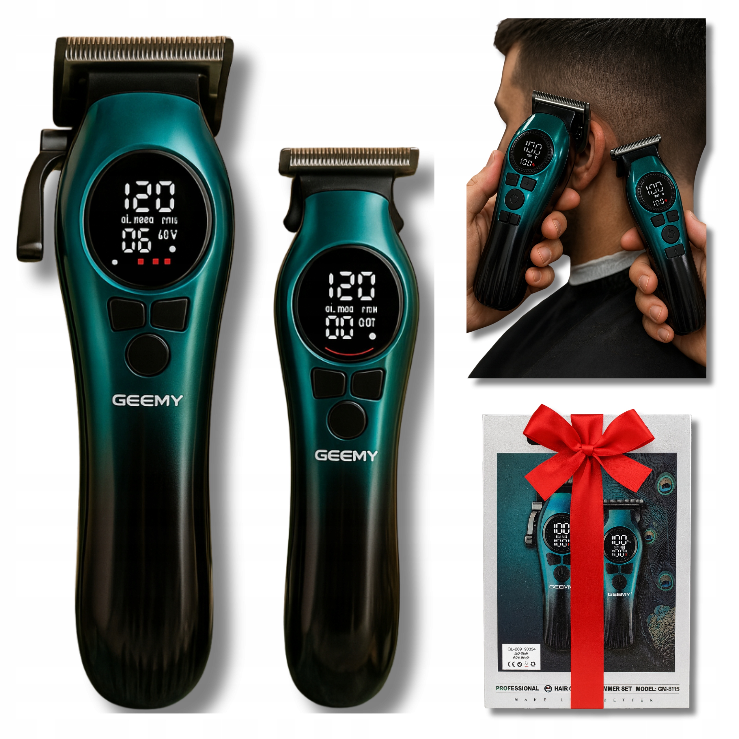 Sada zastřihovačů Plus Zastřihovač Výměnné nástavce na Dárek