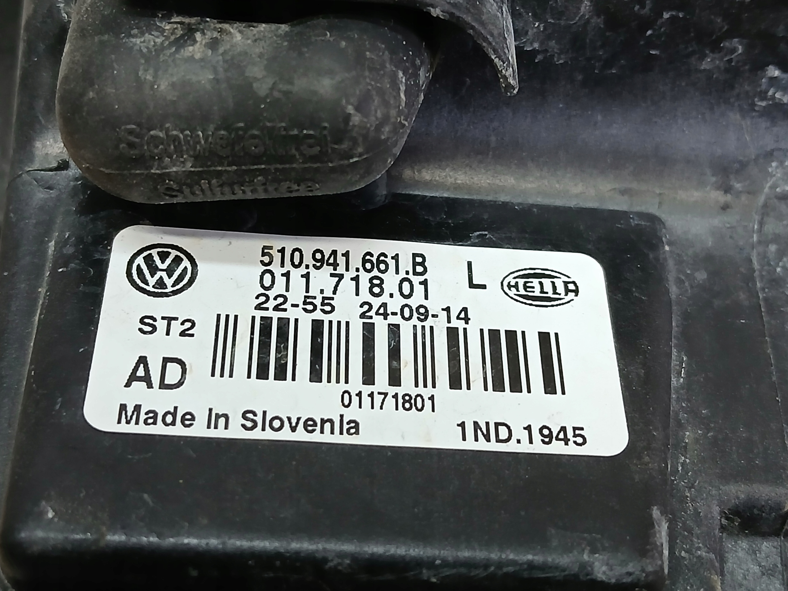 Nebelscheinwerfer links VW SPORTSVAN 510941661B
