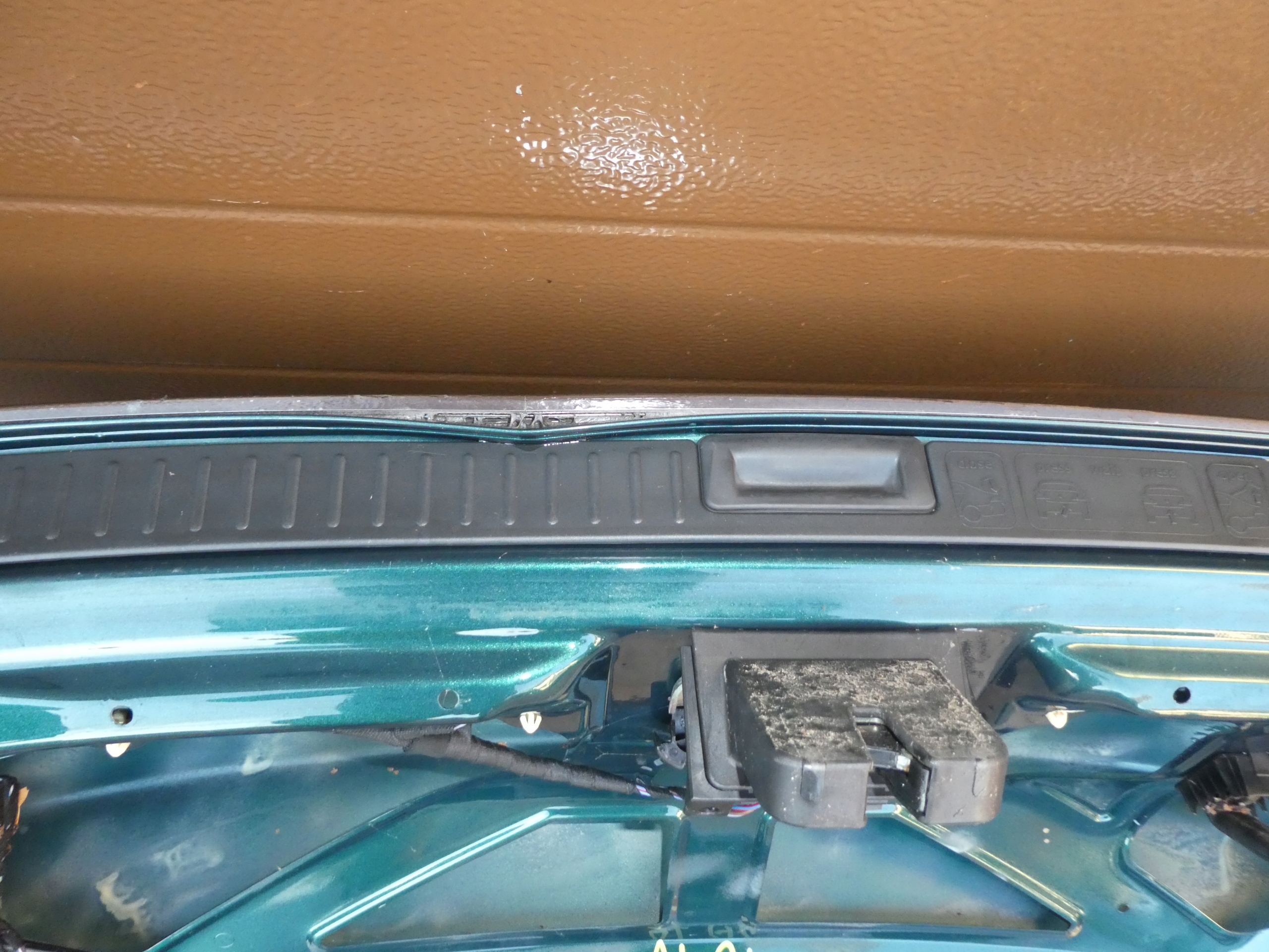 trunk door boot rear part SKODA SUPERB II sedan HB