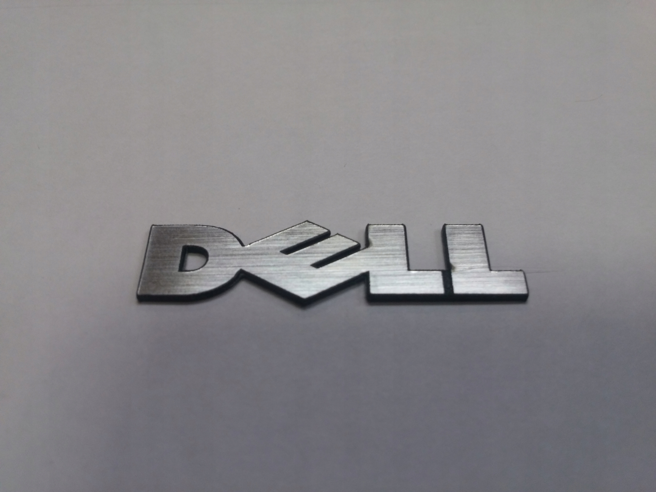 

Dell naklejka emblemat 40 x 10 mm * Srebrna
