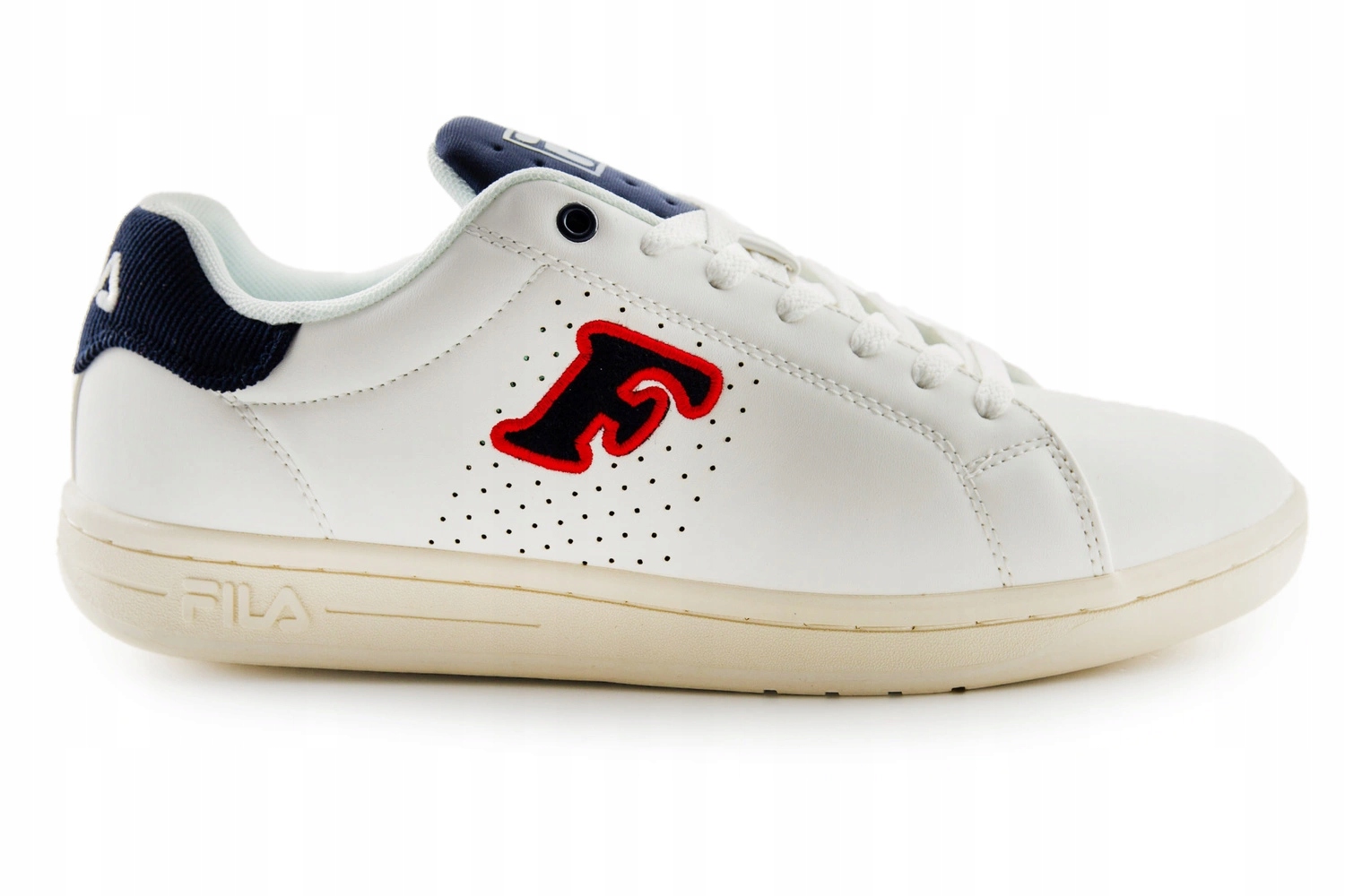 Boty Fila Crosscourt 2 pánské tenisky bílé ekokůže logo pohodlné vel. 40