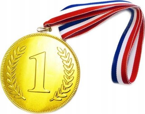 Levně Mléčná čokoládová medaile zlatá 23g