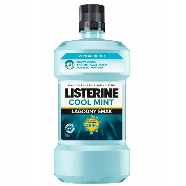 

Listerine Płyn do płukania Cool Mint Łagodny 500ml