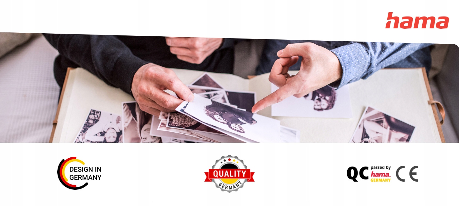 Hama ALBUM NA ZDJĘCIA WKLEJANE 100 zdjęć 10x15 cm Maksymalna liczba zdjęć 100 szt.