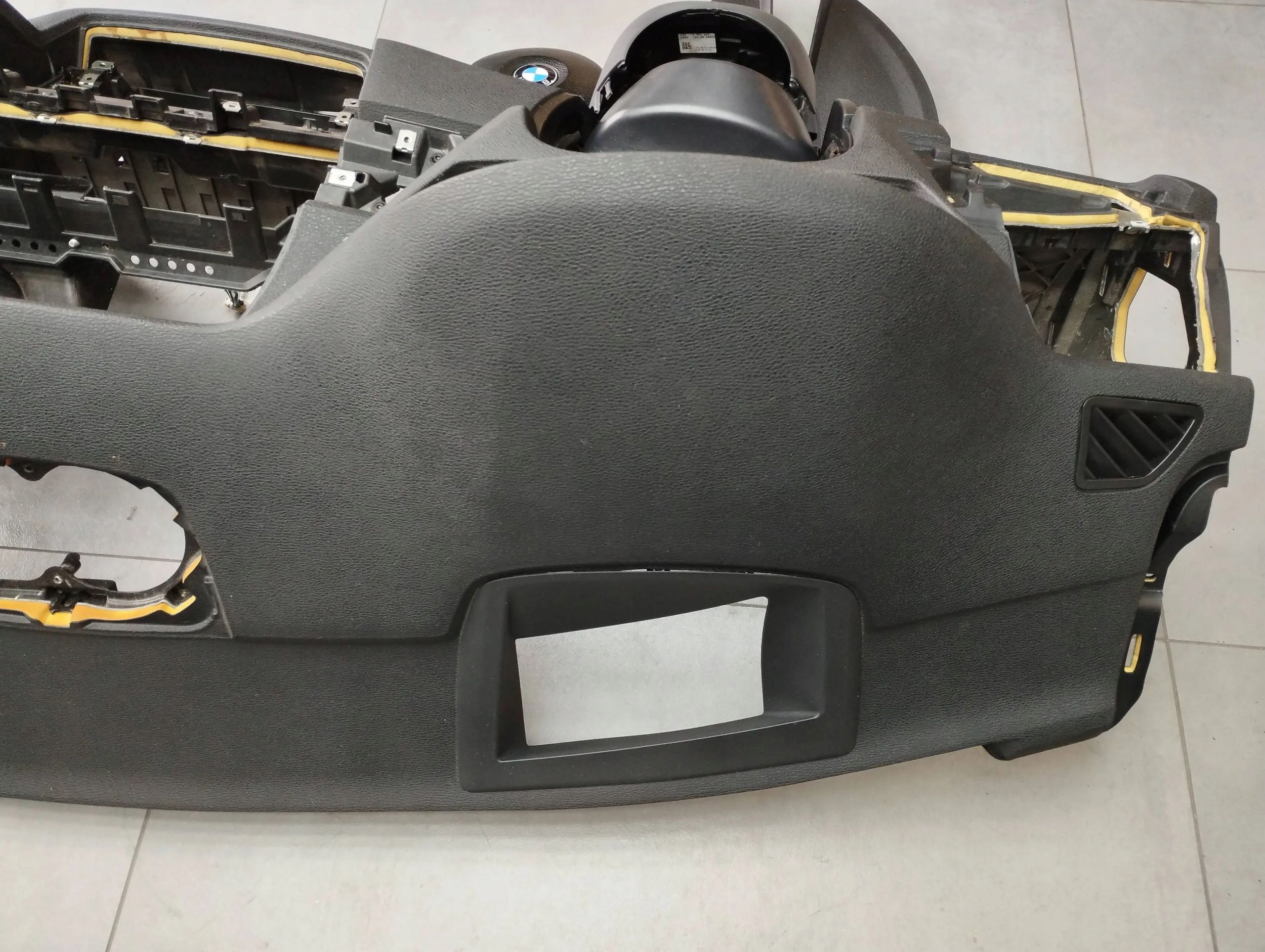 BMW X6 E71 dashboard cockpit console airbags adjusters