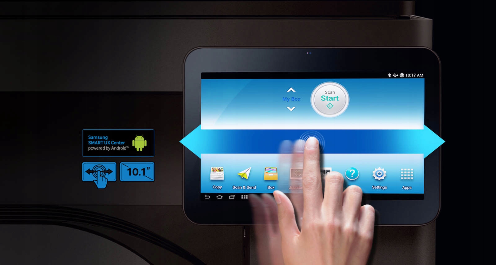 SAMSUNG X4220RX (4300) DRUKARKA A3 KOPIARKA SKANER Kolor wydruku kolorowy