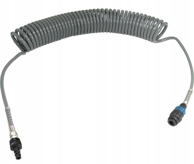 Wąż spiralny przewód PU - poliuretan 12x8mm 5m be