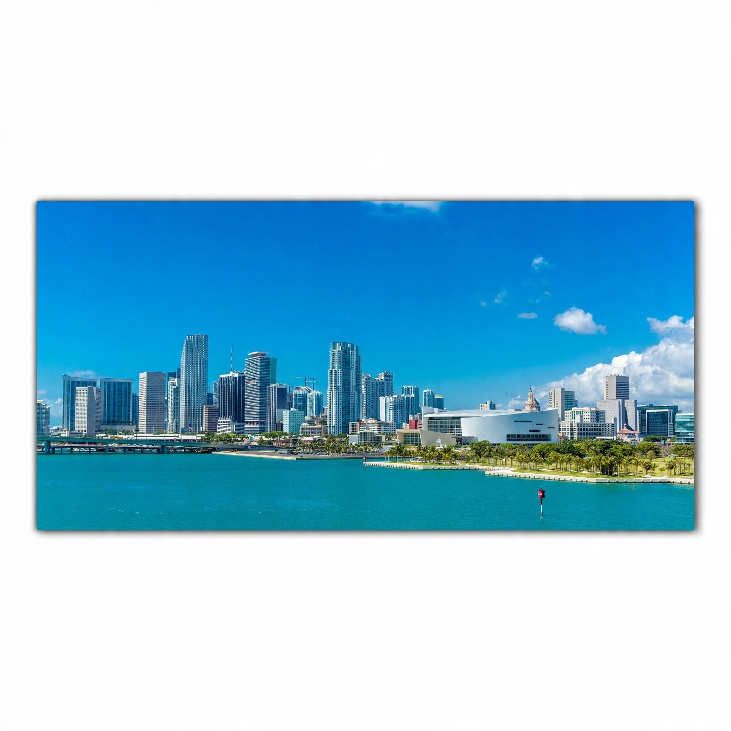 

Obraz Szklany Foto-obraz Miami Miasto Usa 100x50