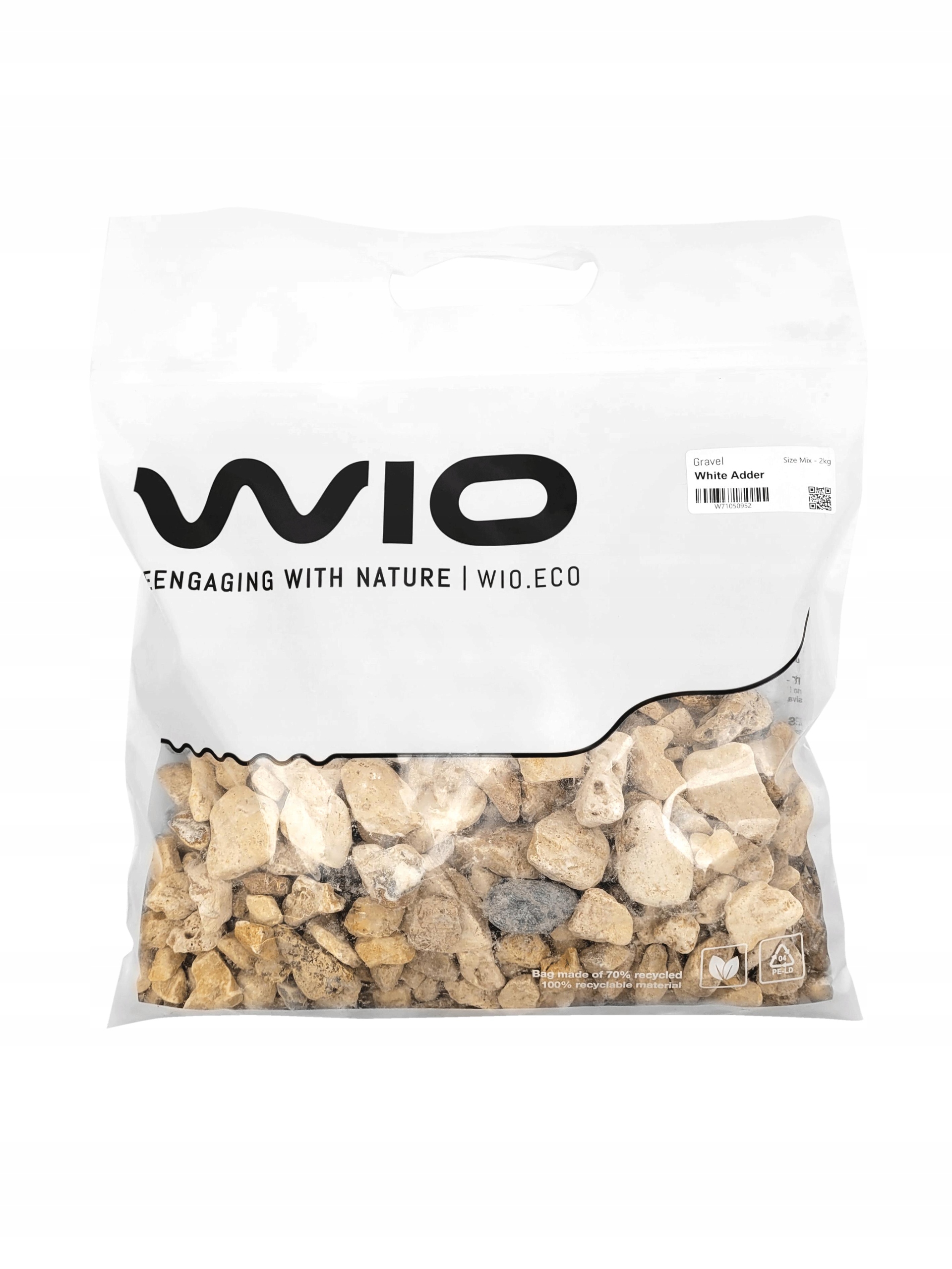 WIO WHITE ADDER GRAVEL 15-50MM 2KG Marka inna