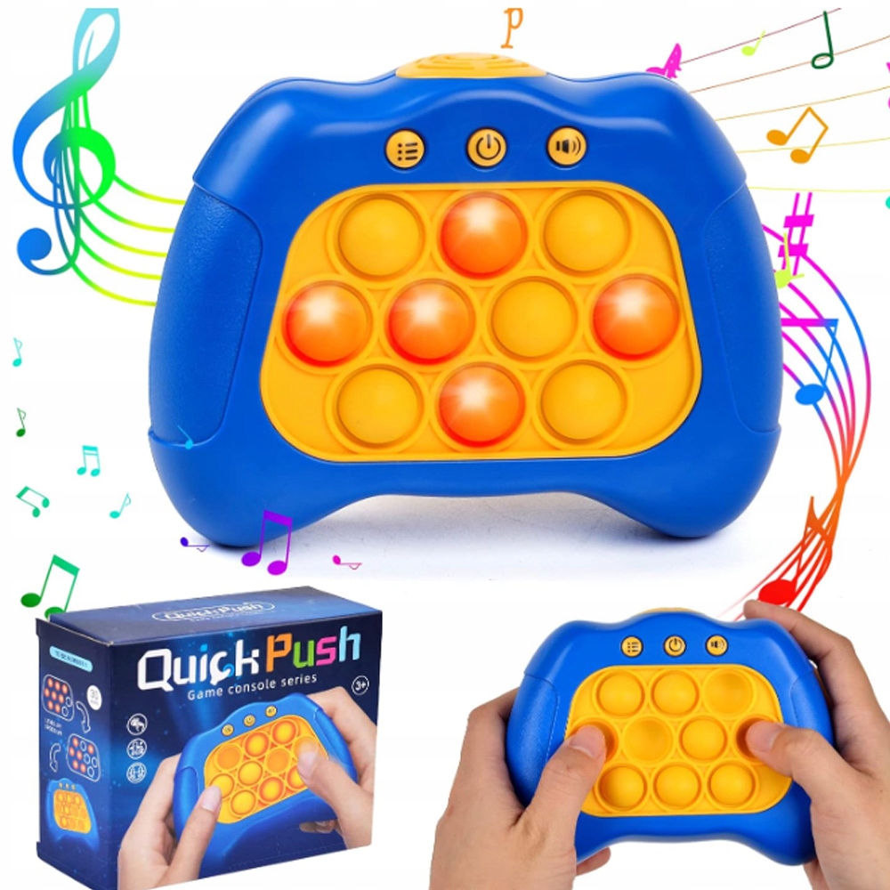 QUICK PUSH LIGHT UP POP GAME FIDGET TOYS DLA DOROSŁYCH I DZIECI