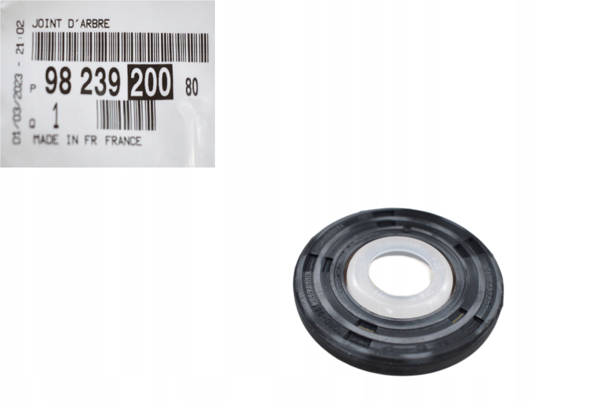 USZCZELNIACZ WAŁKA CITROEN PEUGEOT 9823920080