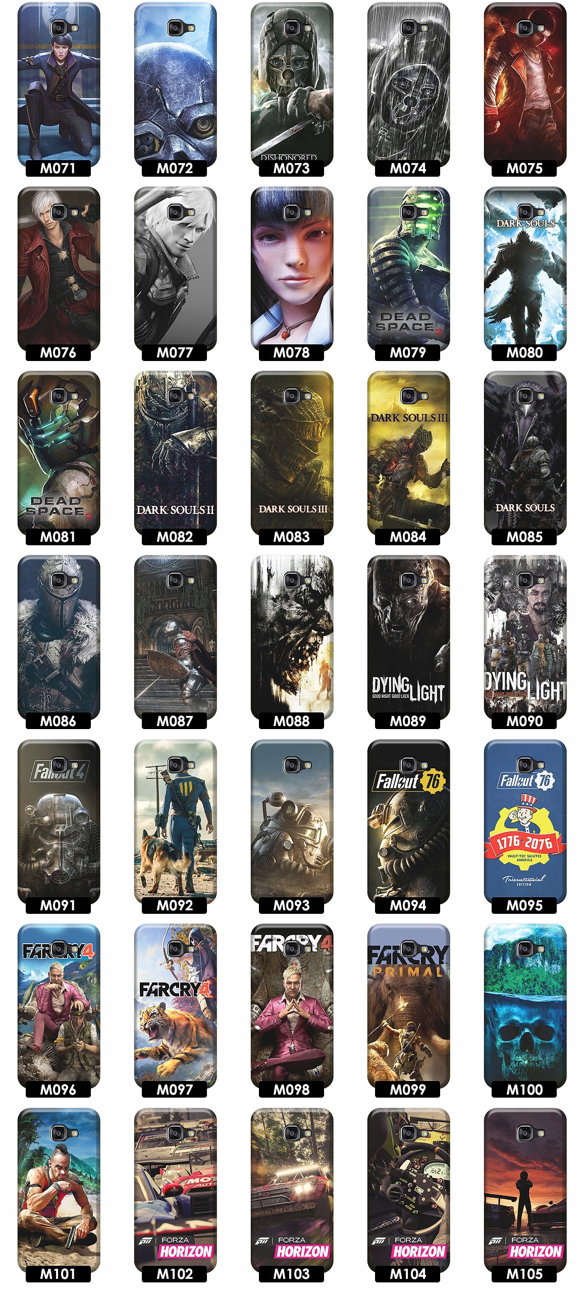 ETUI CASE DO SAMSUNG GALAXY A5 2016 WZORY Kolor wielokolorowy