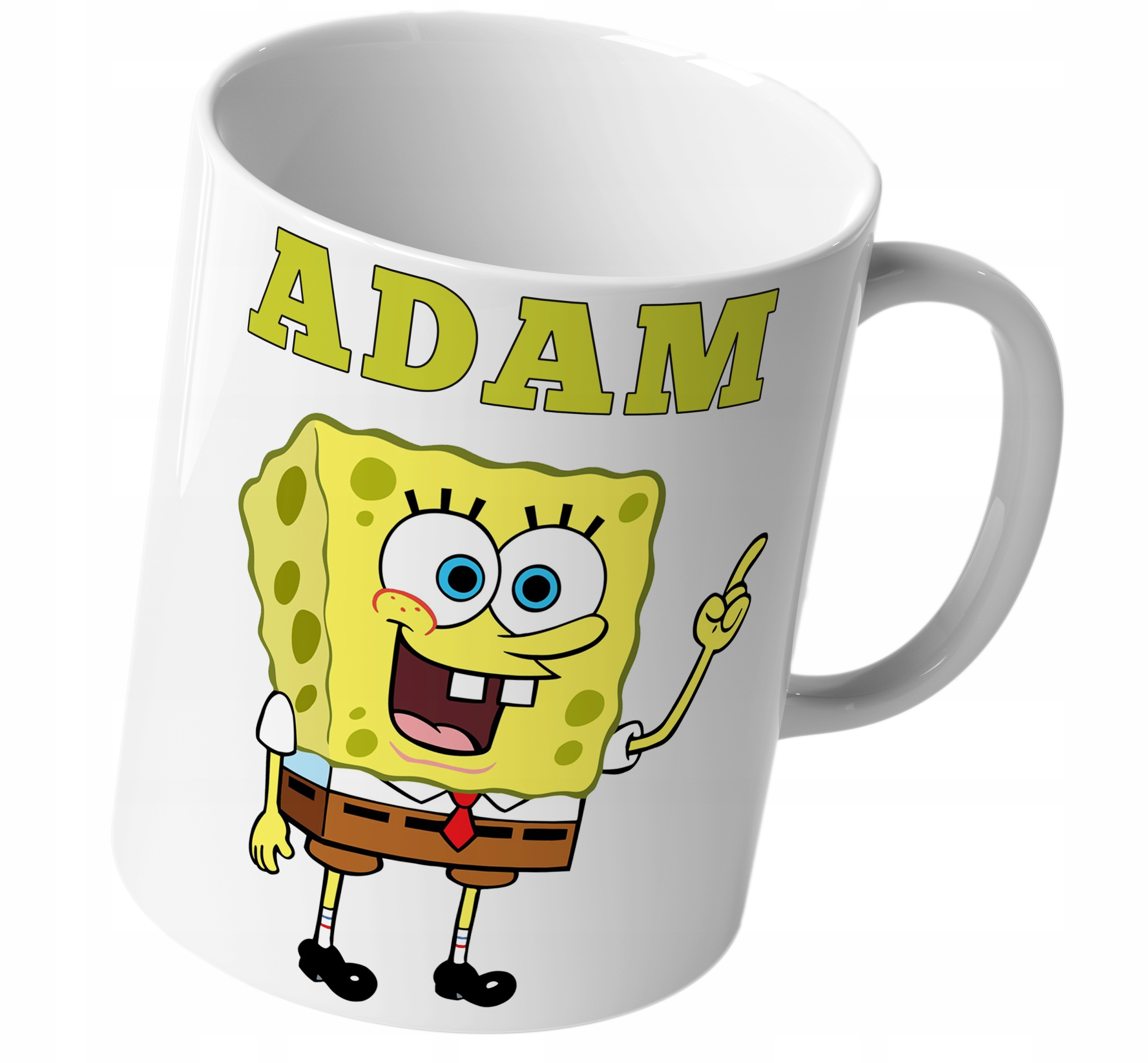 

Kubek 330 ML Spongebob Kanciastoporty Prezent+imię