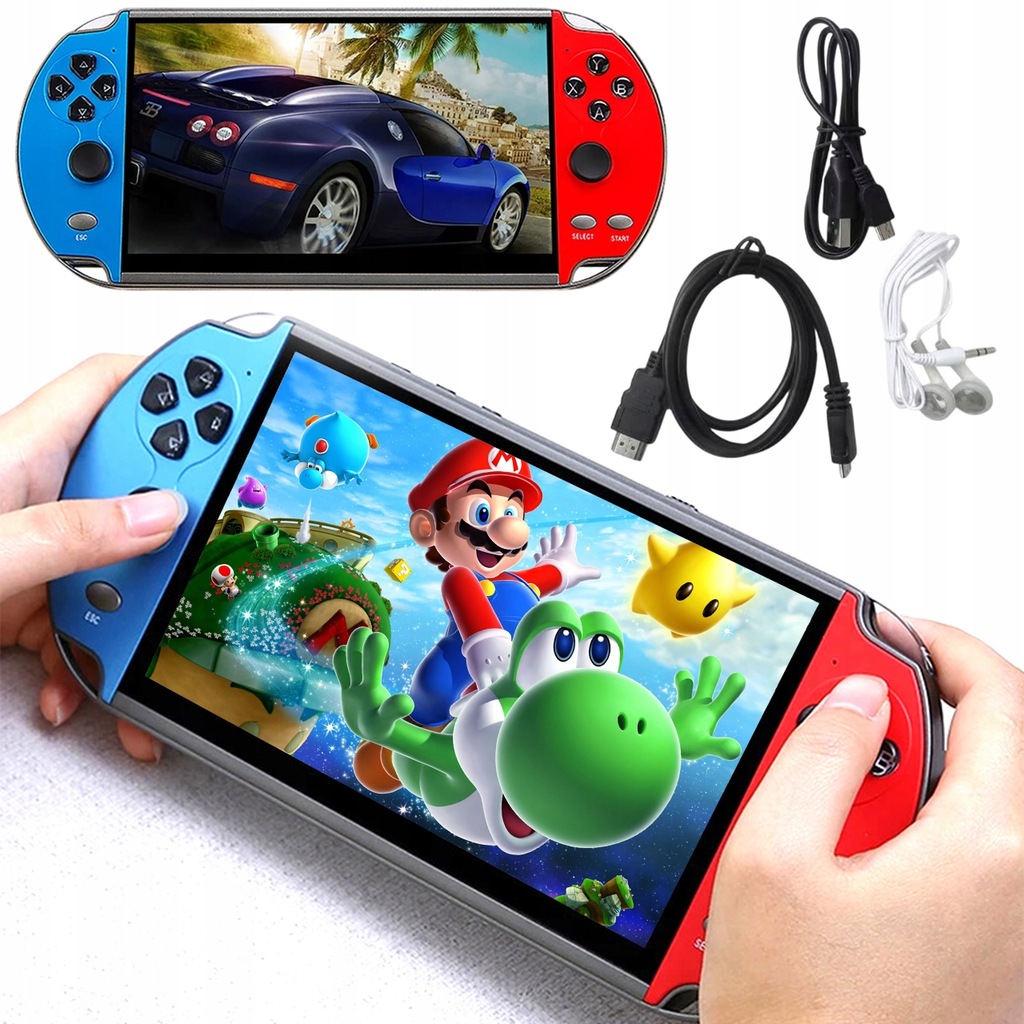 Prenosná herná konzola Retro X12 Plus 7.1 palca Hd 8 Gb 20000 hier