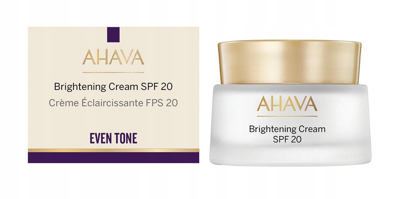 Ahava Denní protivráskový rozjasňující krém SPF20 z Mrtvého moře 50ml