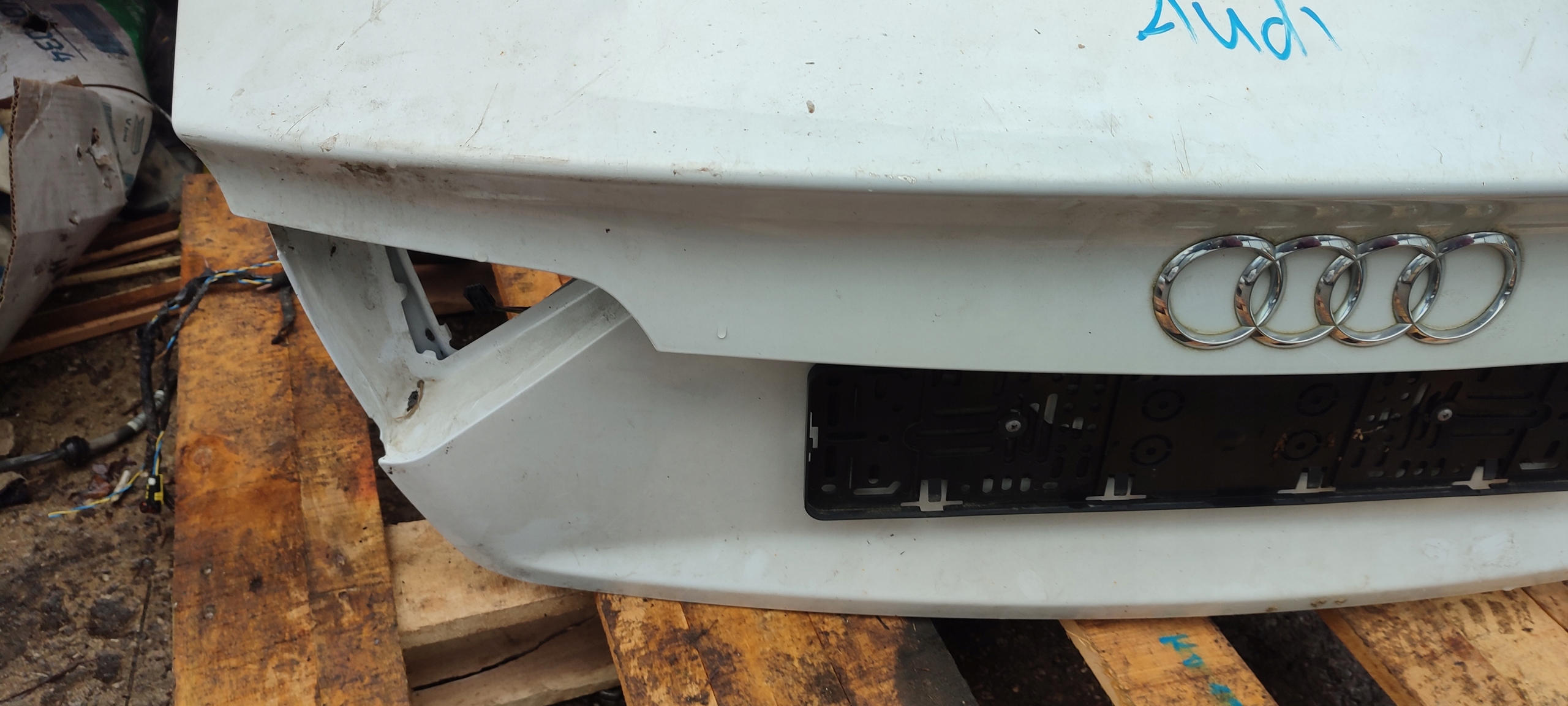 boot door audi a5 8t sportback biala- without windows