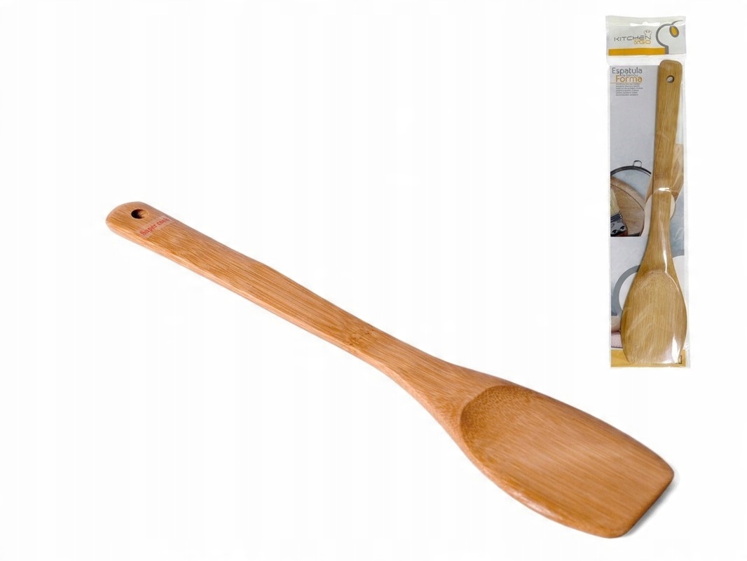 

Szpatułka Wklęsła Kuchenna Bambusowa 30cm