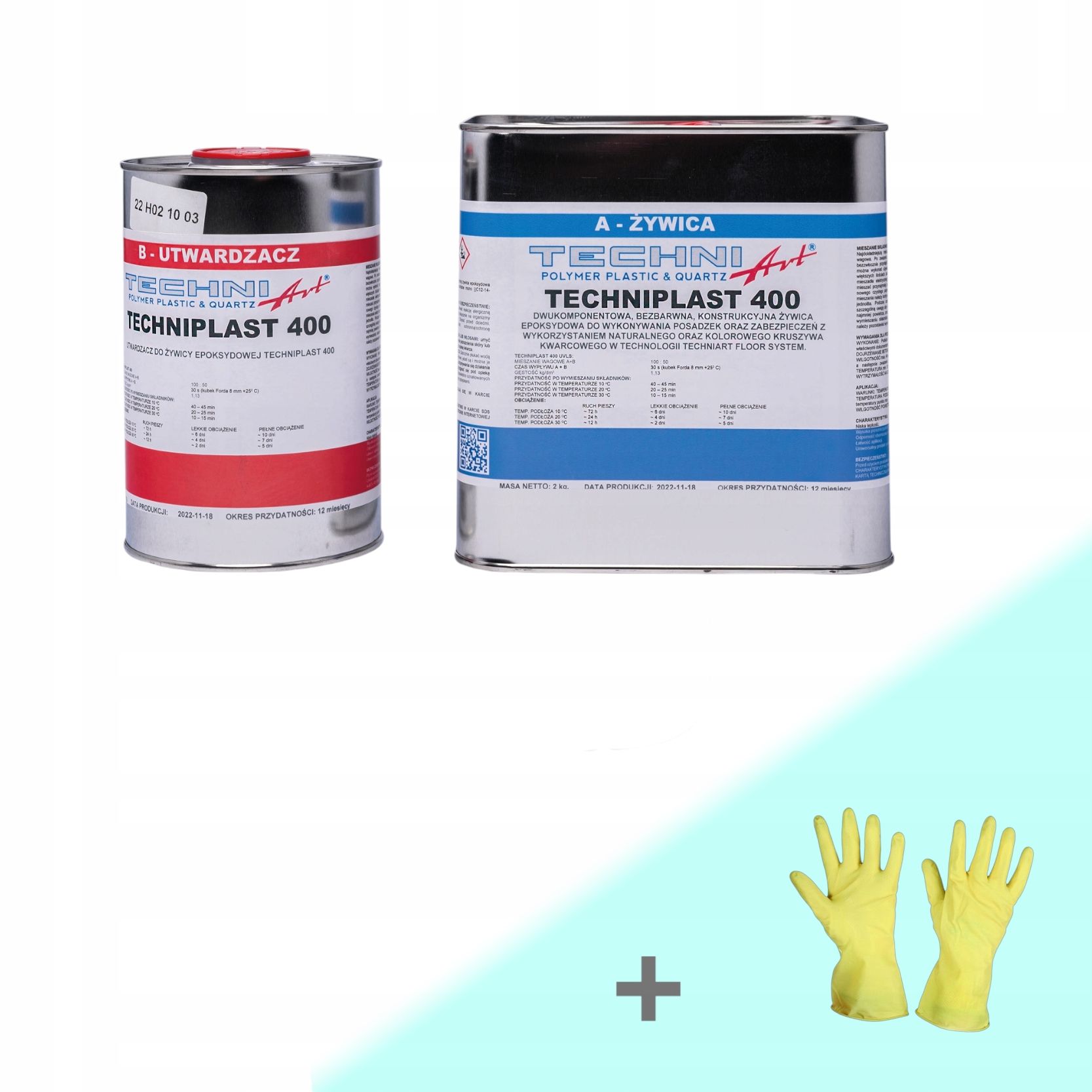 Epoxidová odlévací pryskyřice TP-400 je křišťálově čistá sada 3 kg