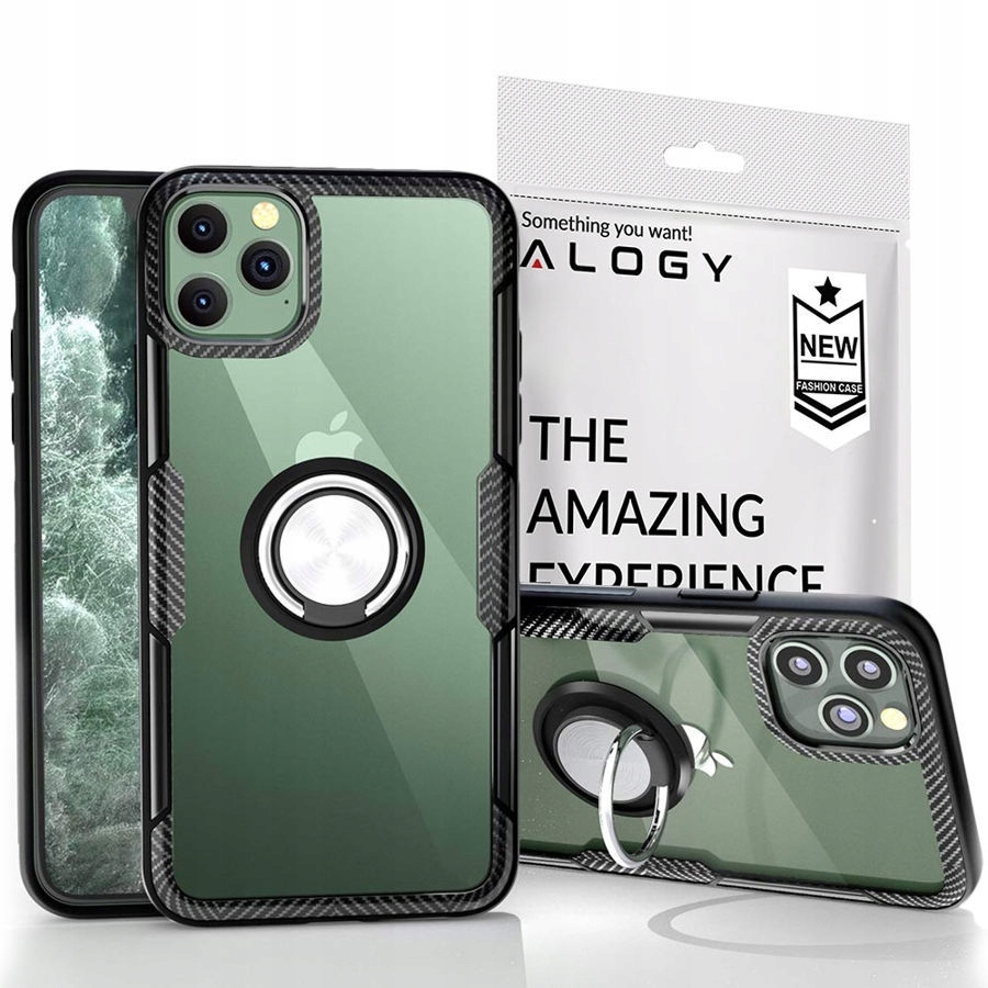

Etui Alogy Karbon Ring Holder Do Iphone 11 Pro