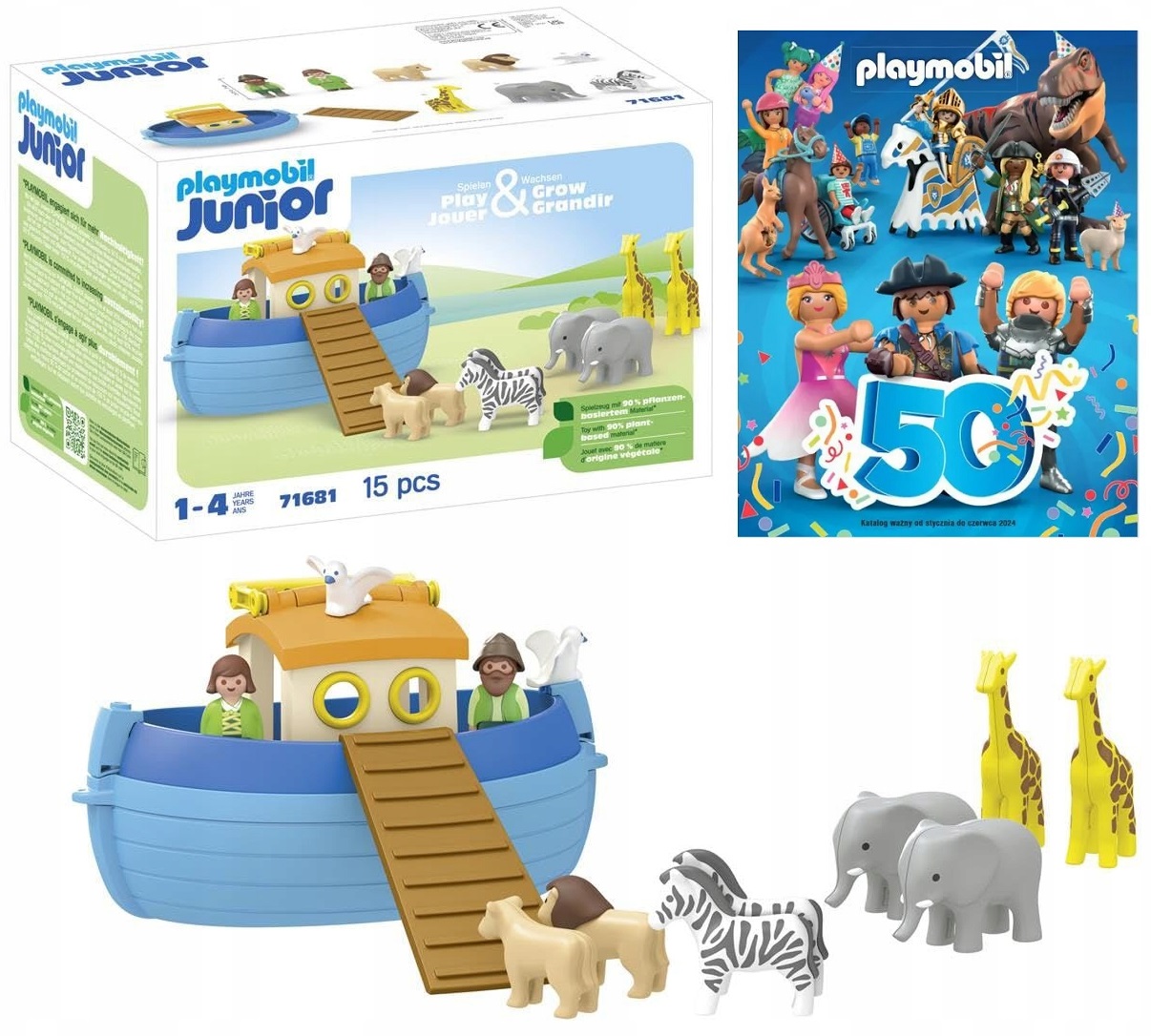 Playmobil 71681 Junior Moja Arka Noego