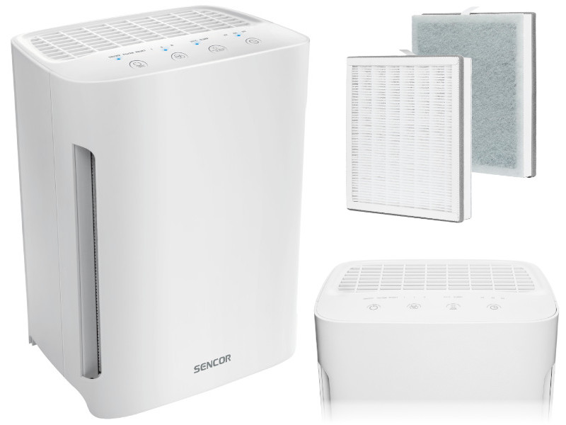 Oczyszczacz Powietrza Sencor HEPA UV-C 20m2 Cichy