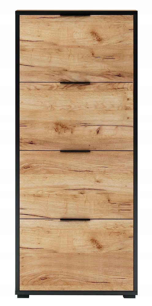 NOWOCZENY PRZEDPOKÓJ W STYLU LOFT SZAFKA NA BUTY Wysokość mebla 146.5 cm