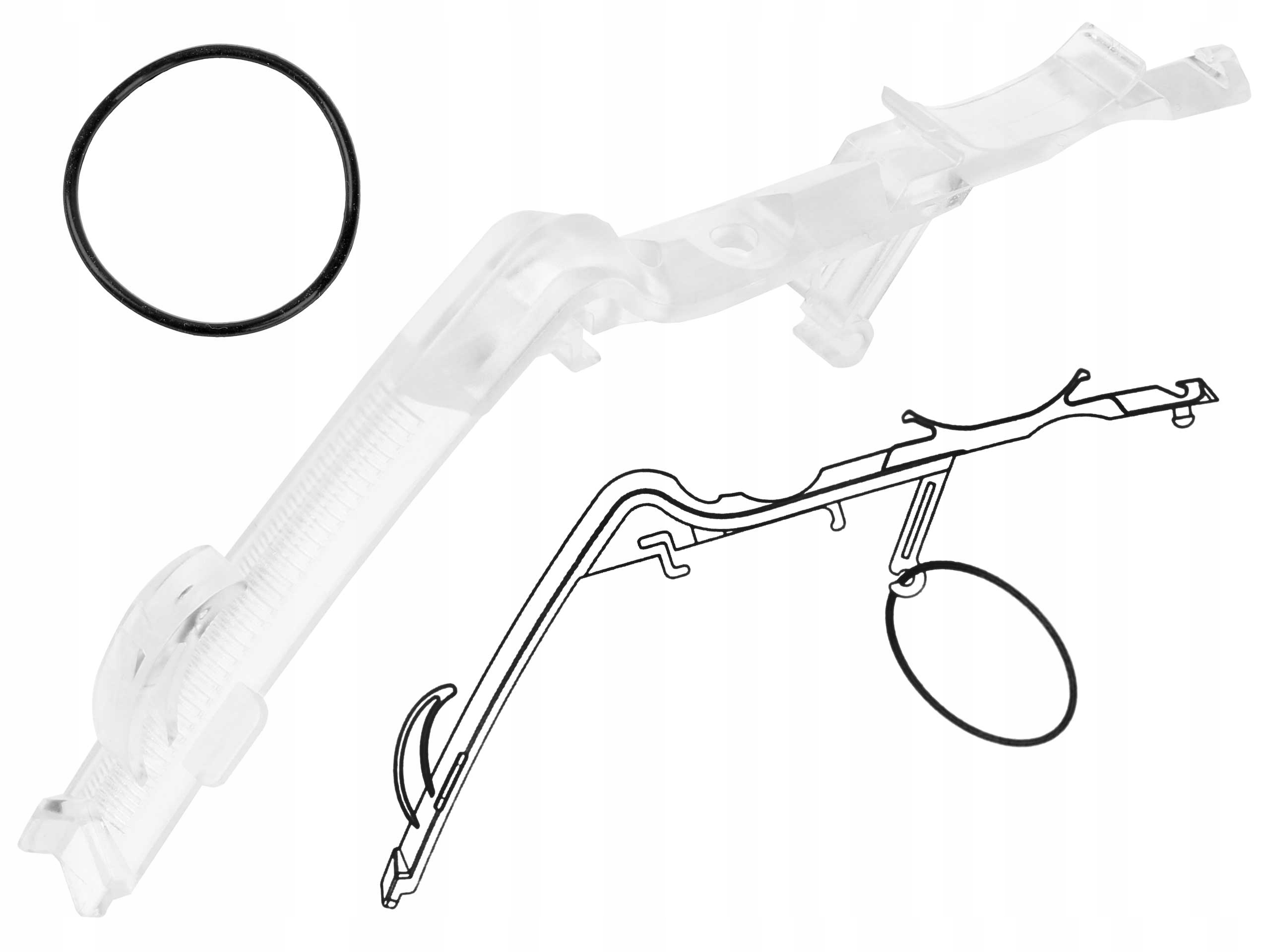Adapter Do Kasku Lazer Mudcap Dla Led Lifebeam