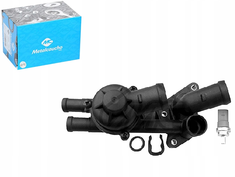 OBUDOWA TERMOSTATU VW POLO SEAT IBIZA 1 2 3CYL METALCAUCHO