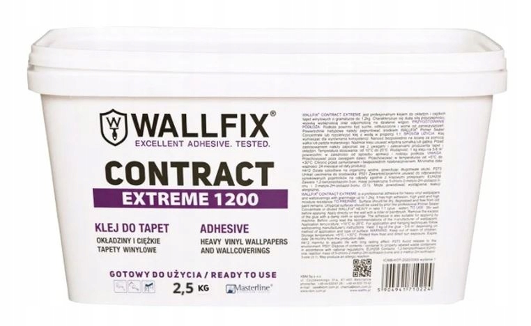 Klej do tapet WALLFIX CONTRACT EXTREME HEAVY 2,5Kg