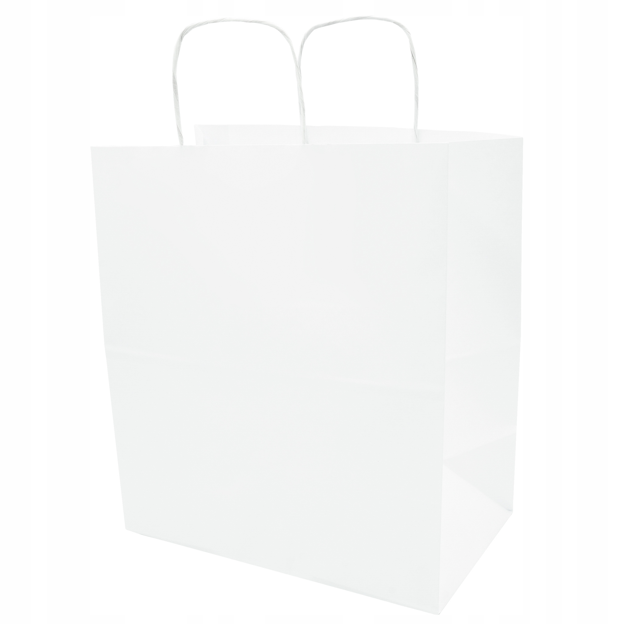 Torba papierowa eko biała 305x170x340 100 szt.