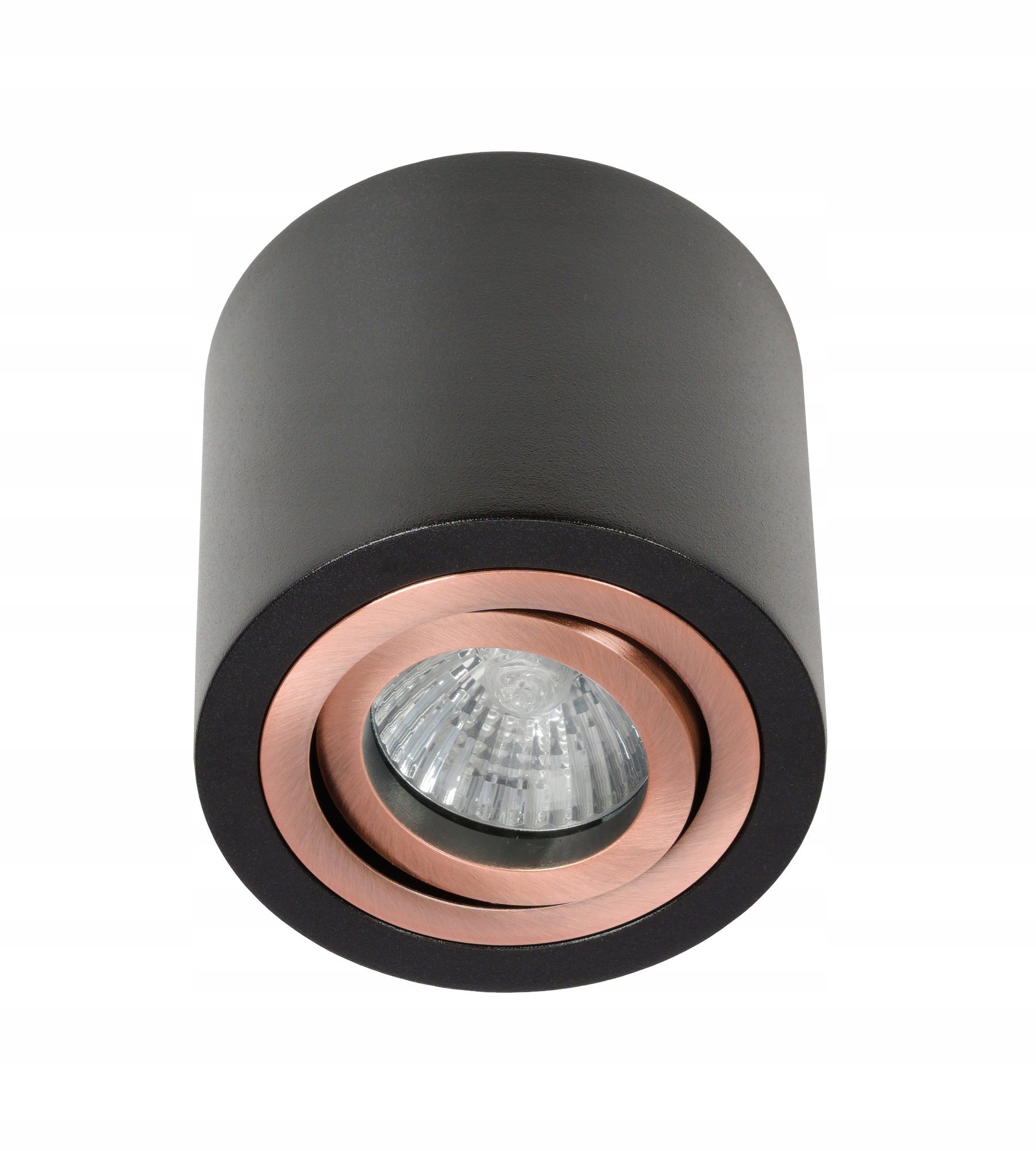 Nástěnné Svítidlo Tuba MR16 GU10 Černá Měď Černá Měděná)
