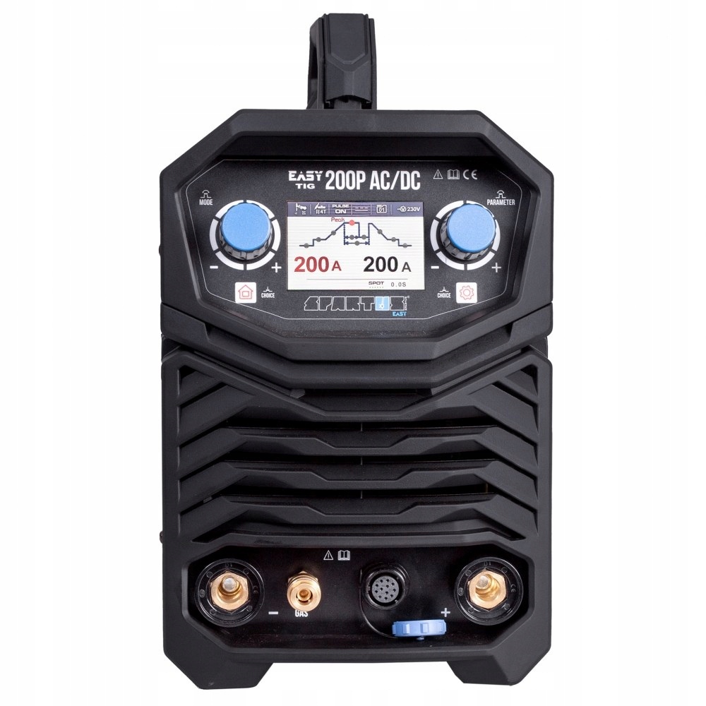 Spawarka inwertorowa SPARTUS EasyTIG 200P AC/DC 10-200 Do wszystkich metali