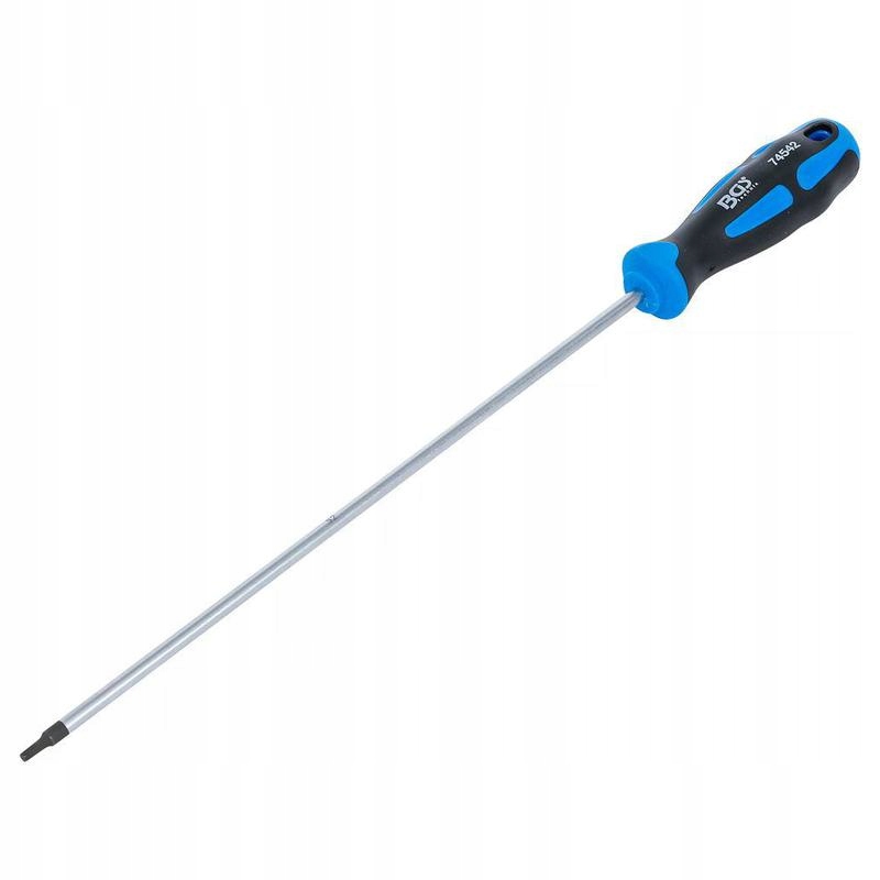 Wkrętak Torx T15 z długim trzpieniem 250 mm, Bgs 74542