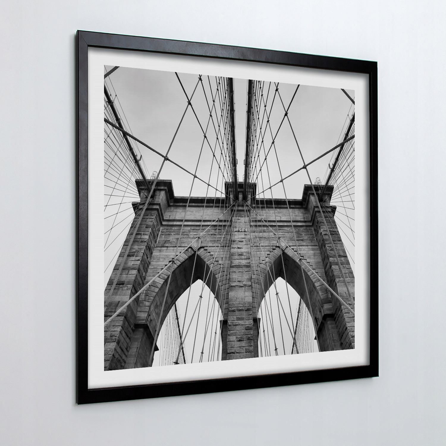 Obraz na zeď do obývacího pokoje Brooklynský most Usa 50x50
