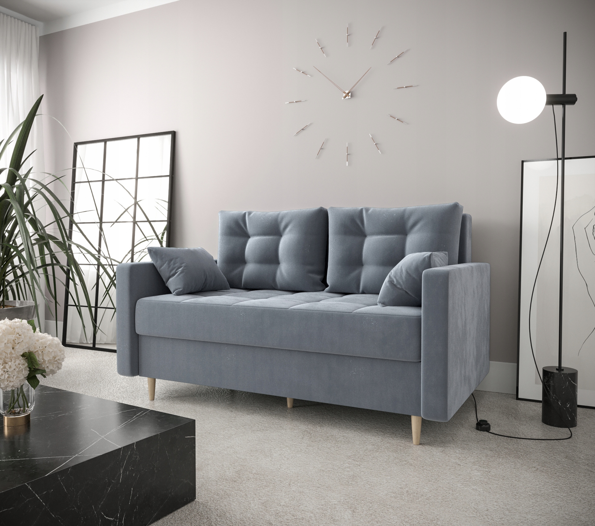 

Sofa Kanapa Rozkładana 155 cm Bari RS01 O-sofa