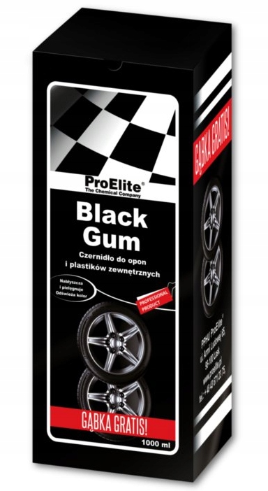 PROELITE BLACK GUM 1 L
