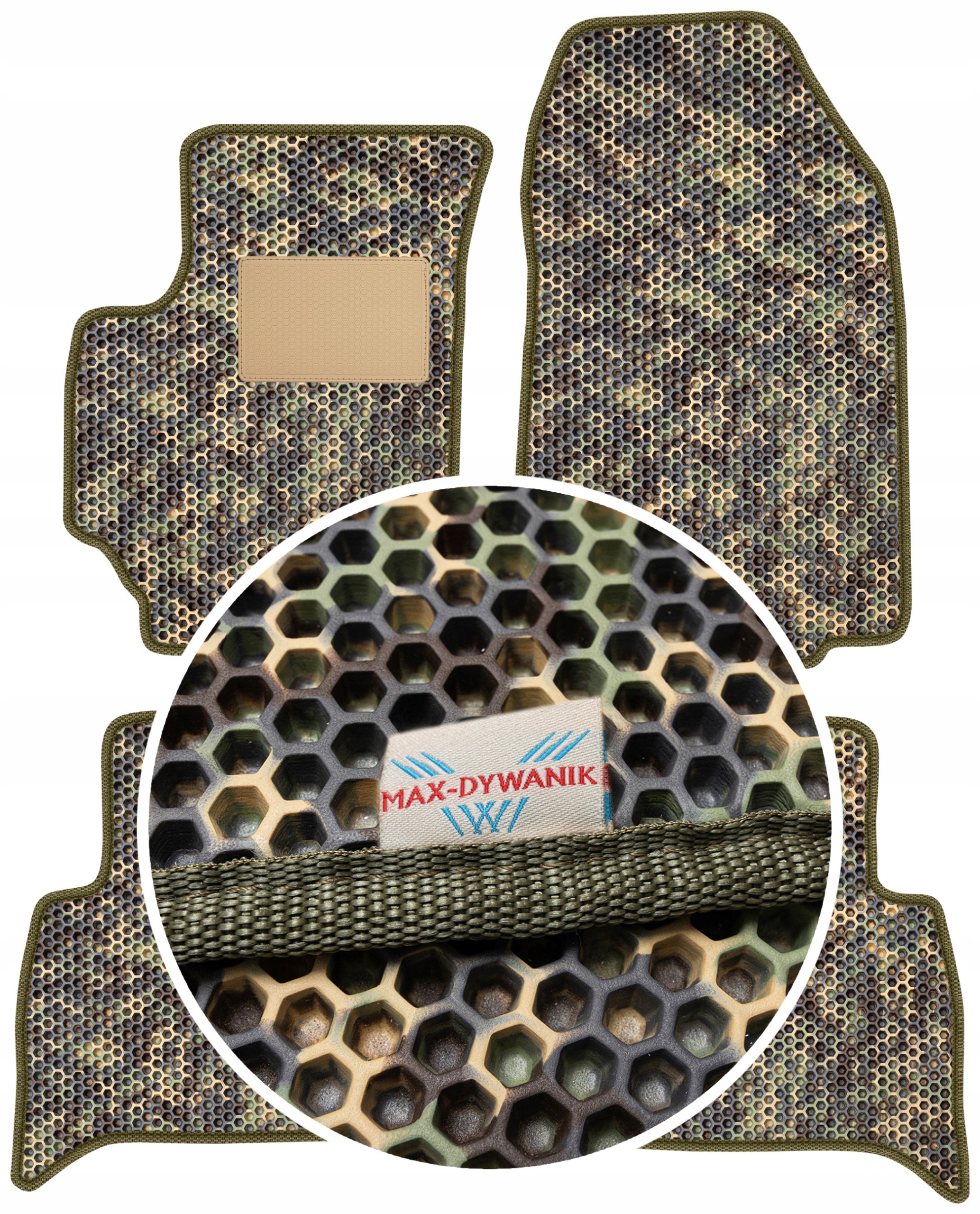 Fiat Croma 2005-2011 Gumové rohože do auta Eva Moro