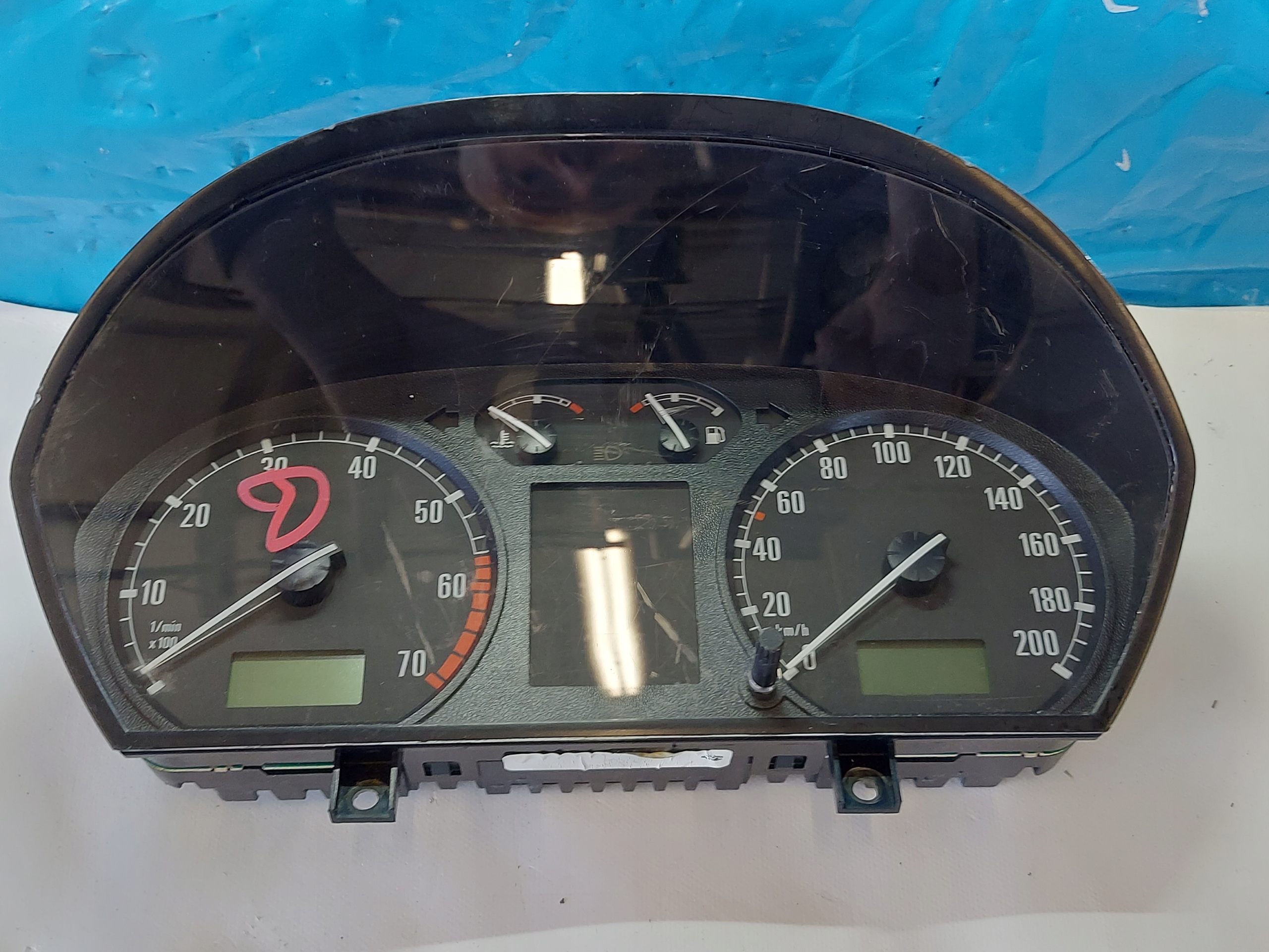 dials clock SKODA FABIA 6Y 1.2 B 6Y0920880M