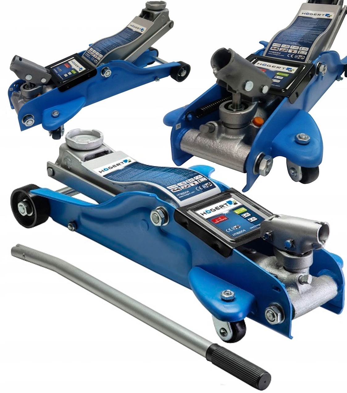 

Hogert Podnośnik Hydrauliczny Lewarek Żaba 2T