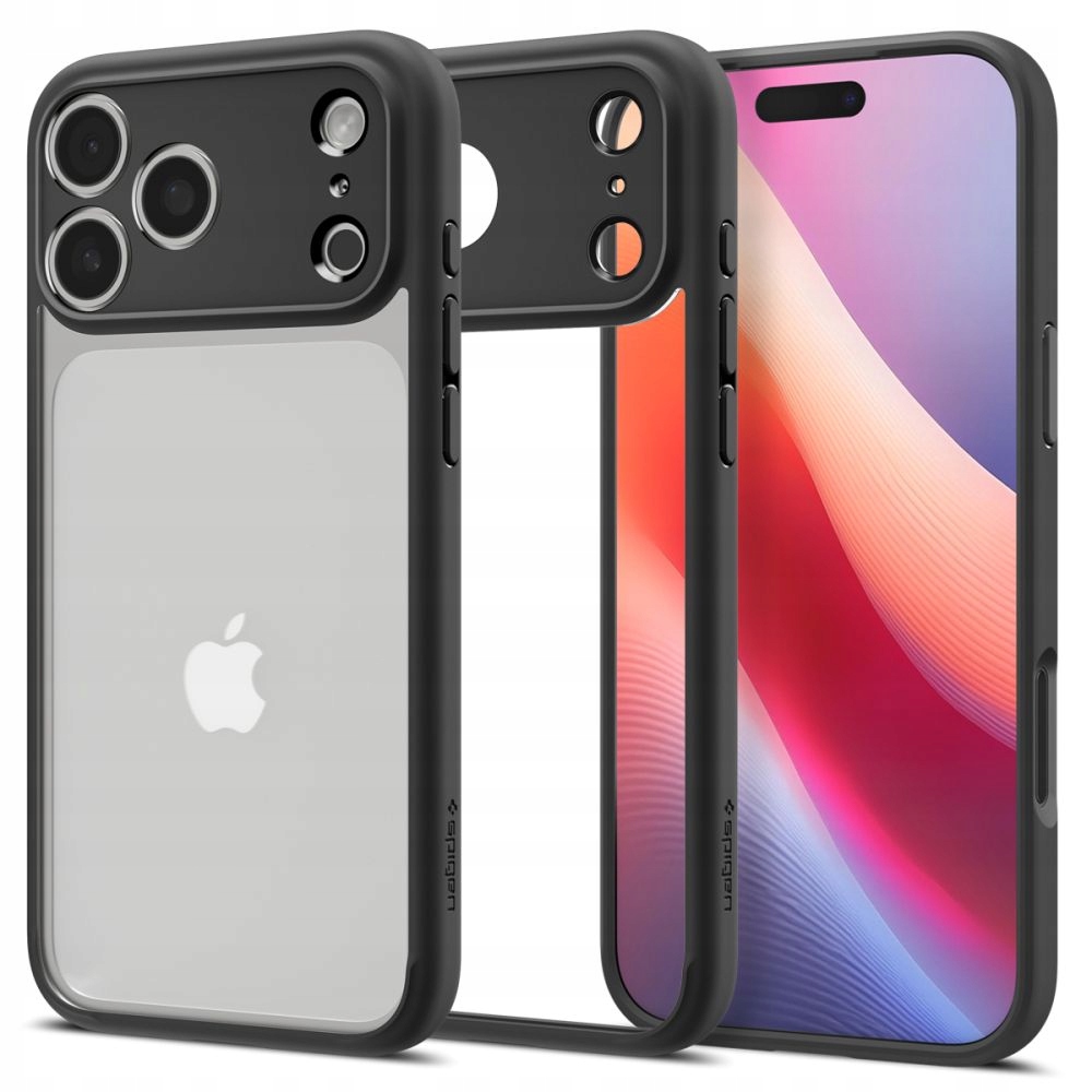 Spigen nakładka Ultra Hybrid do iPhone 17 Pro Max Matte czarna
