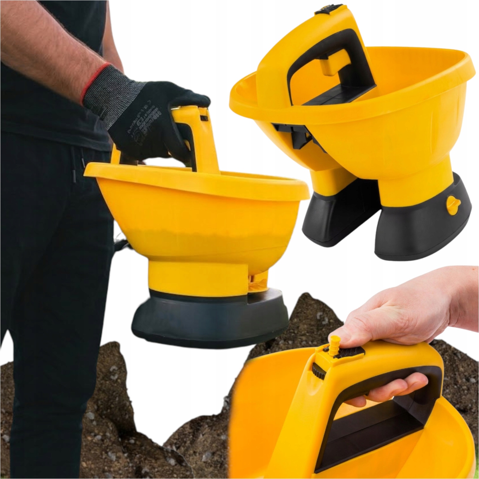 Rozmetadlo Semen A Trávy Pro Zahradu, Pole A Akumulátorový Skleník