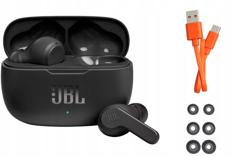 DOUSZNE JBL WAVE 200 TWS SŁUCHAWKI BEZPRZEWODOWE Regulacja głośności tak