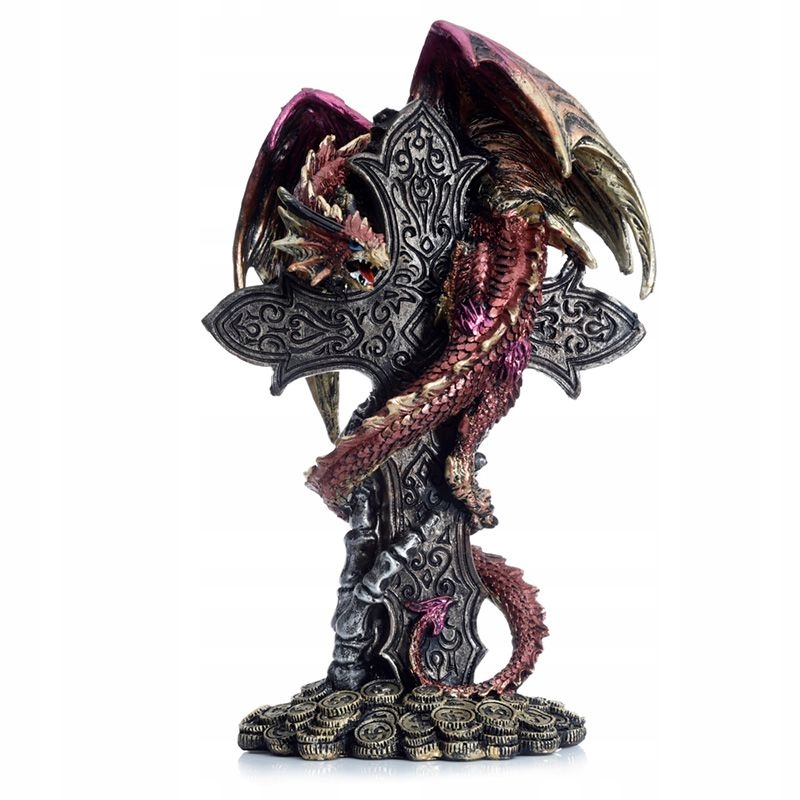 Fantasy Figurka Temné Legendy – Dračí Strážce Pokladu 24 CM