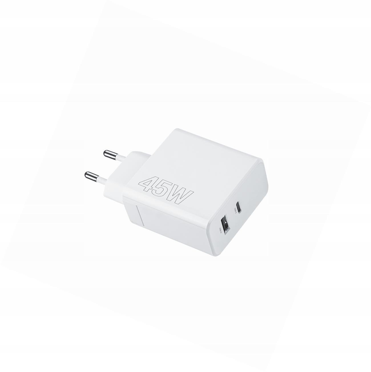 Szybka ładowarka 45W sama kostka 2 wejścia do Xiaomi Mi 11 Lite