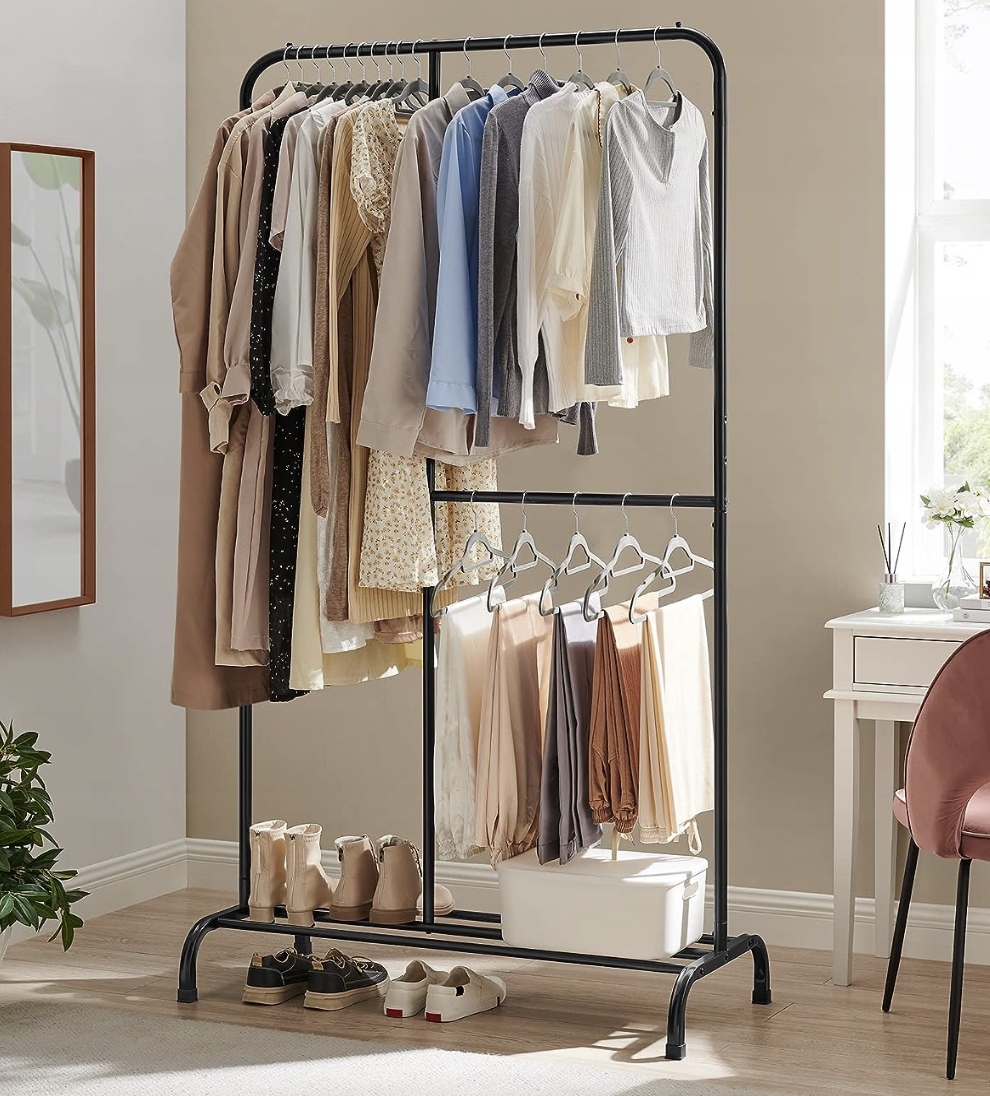 WIESZAK NA UBRANIA METALOWY STABILNY NOSNOŚĆ 100 KG MOCNY EAN (GTIN) 0194343032184