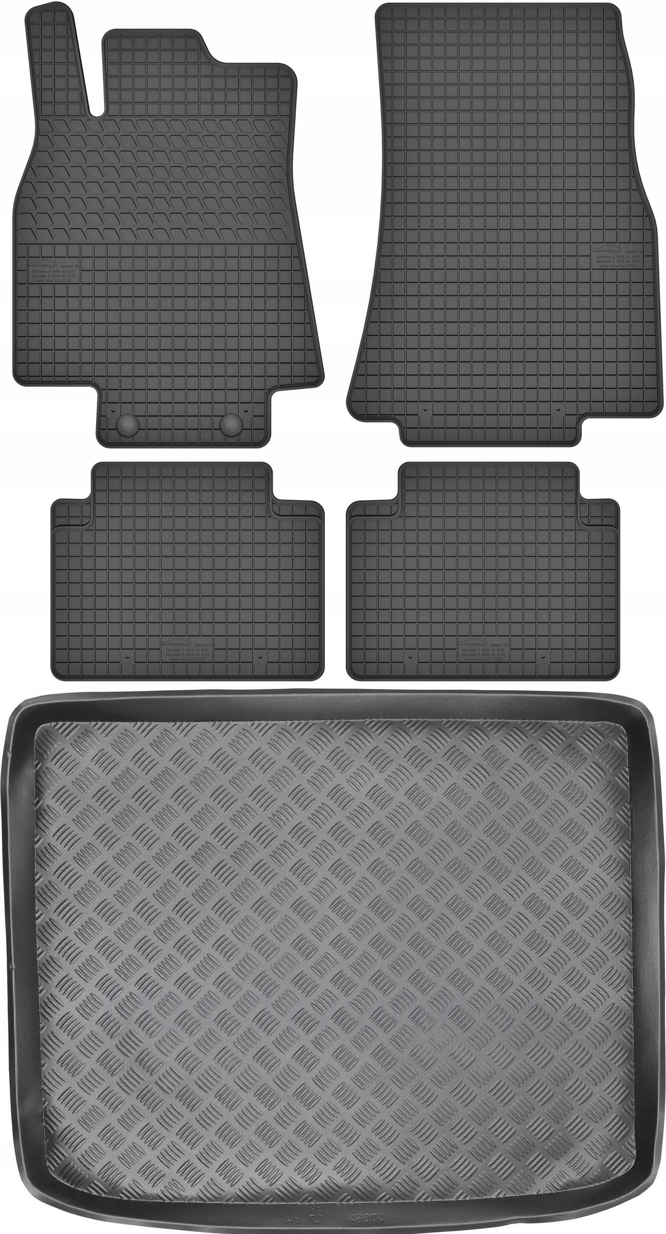

Mercedes B-Klasa W245 2005-2011 Dywaniki mata